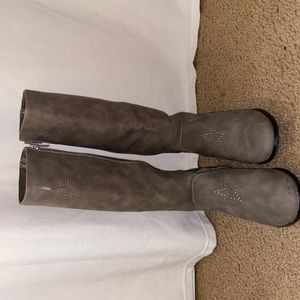 Star Studded Heeled Boots